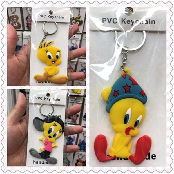 tweetybird pvc key chain kids keyring woman man girls cartoon anime metal key ring personality cute zinc alloy brelok keychain, Silver
tweetybird pvc key chain kids keyring woman man girls cartoon anime metal key ring personality cute zinc alloy brelok keychain, Silver