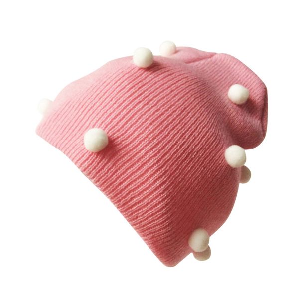 cute kids pom poms knitted push turban beanie warm caps soft hat, Yellow
cute kids pom poms knitted push turban beanie warm caps soft hat, Yellow