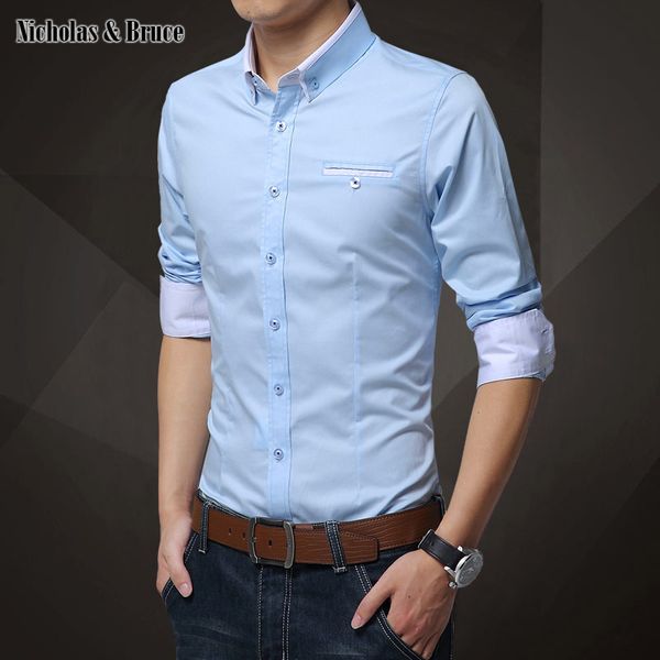 men's dress shirts n&b mens shirt slim fit long sleeve male cloth arrival business spring autumn man social cs2, White;black
men's dress shirts n&b mens shirt slim fit long sleeve male cloth arrival business spring autumn man social cs2, White;black