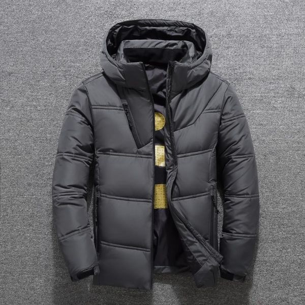 2018 new fashion winter white duck down jacket men brand male warm down coat fashion casual blue parkas men, Black
2018 new fashion winter white duck down jacket men brand male warm down coat fashion casual blue parkas men, Black