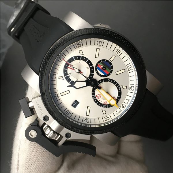 chronofighter oversize watches the british master no.091 men watch 47mm chronograph quartz movement wristwatch for big wrist gift, Slivery;brown
chronofighter oversize watches the british master no.091 men watch 47mm chronograph quartz movement wristwatch for big wrist gift, Slivery;brown
