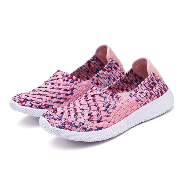 women casual shoes summer breathable handmade women woven shoes fashion comfortable lightweight wovening flats, Black
women casual shoes summer breathable handmade women woven shoes fashion comfortable lightweight wovening flats, Black