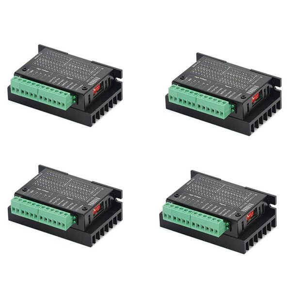 4 пакет tb6600 4a 9-42v шагового двигателя driver cnc контроллер, шаговый двигатель driver nema tb6600 single топоры двухфазных гибридная ст
4 пакет tb6600 4a 9-42v шагового двигателя driver cnc контроллер, шаговый двигатель driver nema tb6600 single топоры двухфазных гибридная ст