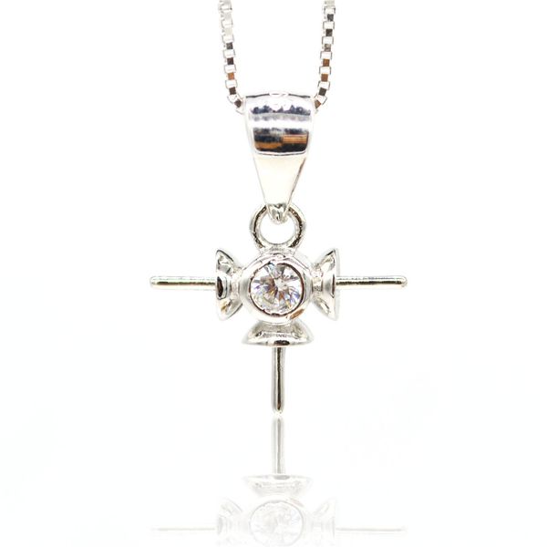 s925 sterling silver pendant accessories pearl necklace mount necklace pendant silver bracket accessories diy pearl, Slivery;crystal
s925 sterling silver pendant accessories pearl necklace mount necklace pendant silver bracket accessories diy pearl, Slivery;crystal
