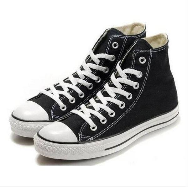 2019 dorp shipping new 35-46 high-women's men's canvas running shoes 13 colors laced up casual shoes sneaker shoes, Black
2019 dorp shipping new 35-46 high-women's men's canvas running shoes 13 colors laced up casual shoes sneaker shoes, Black