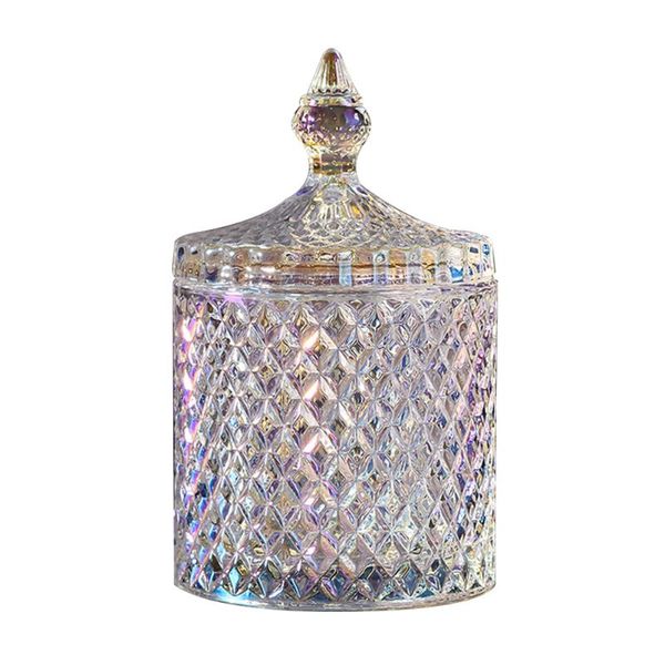 storage bottles & jars 1pc cookie decorative glass crystal jar candy dish container organizer for house decoration
storage bottles & jars 1pc cookie decorative glass crystal jar candy dish container organizer for house decoration