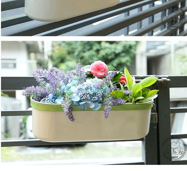 1pcs hanging flower pot garden basket thicken iron storage box tank multi-function household balcony oval 43cm*16.5cm*13.5cm
1pcs hanging flower pot garden basket thicken iron storage box tank multi-function household balcony oval 43cm*16.5cm*13.5cm