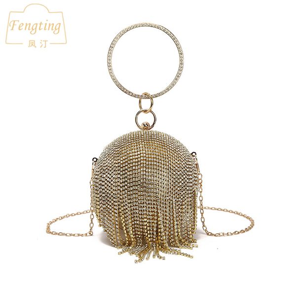 gold round ball evening bags for women 2020 fashion mini tassels clutch bag ladies messenger bag chain handbag ftb145
gold round ball evening bags for women 2020 fashion mini tassels clutch bag ladies messenger bag chain handbag ftb145