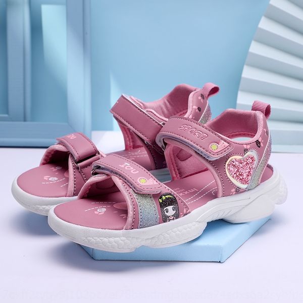 girls' 2020 little princess little girl middle and big sandals sandals children's shoes sports beach shoes, Black;red
girls' 2020 little princess little girl middle and big sandals sandals children's shoes sports beach shoes, Black;red