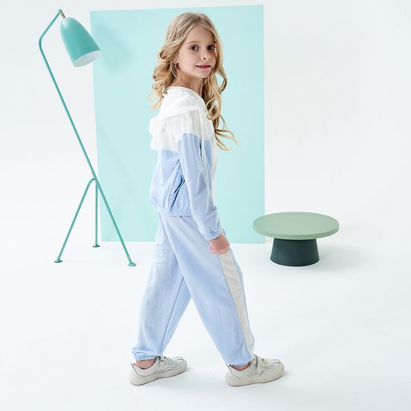 2020 spring and summer children wormwood anti-mosquito suit sunscreen suit girls thin sports suit baby air conditioning shirt, White
2020 spring and summer children wormwood anti-mosquito suit sunscreen suit girls thin sports suit baby air conditioning shirt, White