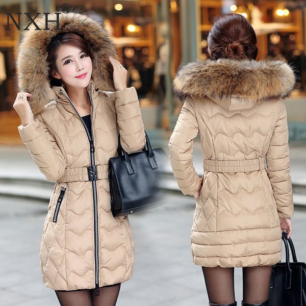 women's down & parkas nxh snow wear wadded jacket female 2021 winter women slim long cotton outerwear coat plus size, Black
women's down & parkas nxh snow wear wadded jacket female 2021 winter women slim long cotton outerwear coat plus size, Black