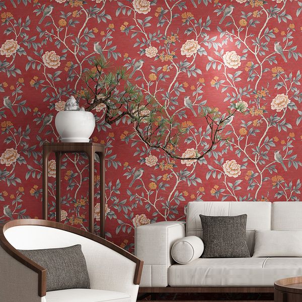 floral wallpaper flower wall paper red yellow blue chinoiserie retro girls bedroom
floral wallpaper flower wall paper red yellow blue chinoiserie retro girls bedroom