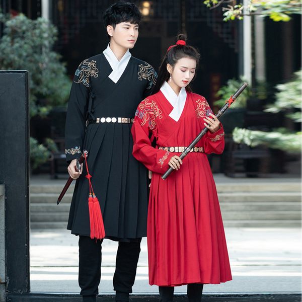 chinese hanfu wushu clothing traditional ancient costumes women minority dance suit men tang dynasty costume show wear dnv11612, Black;red
chinese hanfu wushu clothing traditional ancient costumes women minority dance suit men tang dynasty costume show wear dnv11612, Black;red