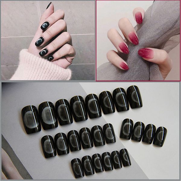 false nails 24pcs detachable nail artificial tips set full cover for short decoration press on art fake extension with glue, Red;gold
false nails 24pcs detachable nail artificial tips set full cover for short decoration press on art fake extension with glue, Red;gold