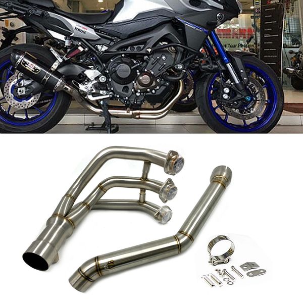 mt-09 tracer slip-on motorbike exhaust scooter front pipe full system for fj-09 mt-09 mt09 trace 2014 15 16 17 2018 years
mt-09 tracer slip-on motorbike exhaust scooter front pipe full system for fj-09 mt-09 mt09 trace 2014 15 16 17 2018 years