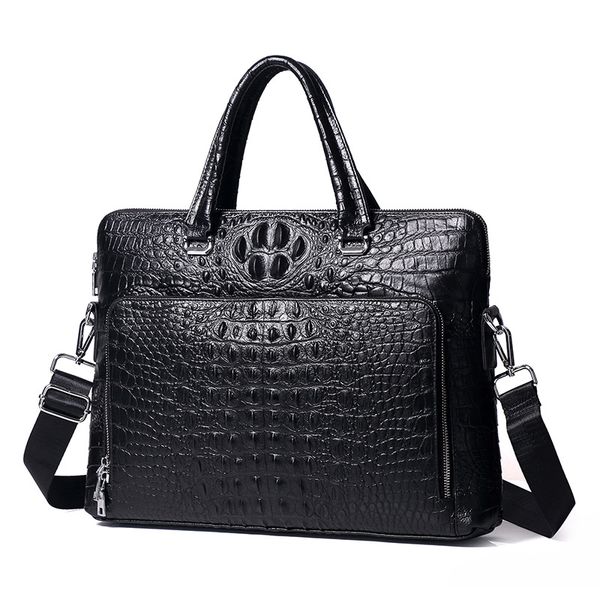 new luxury 100% cow genuine leather business men's briefcase male alligator shoulder bag menmessenger bag tote computer handbag
new luxury 100% cow genuine leather business men's briefcase male alligator shoulder bag menmessenger bag tote computer handbag