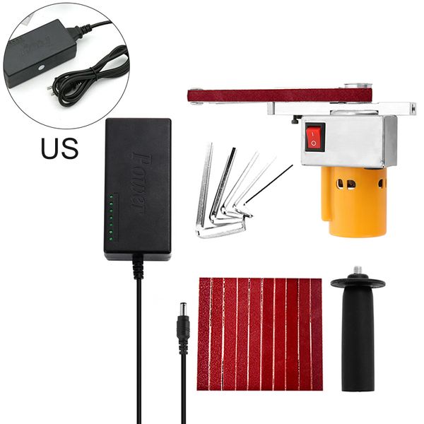 mini belt sander narrow angle grinder w/ charger metal wood polishing tool set
mini belt sander narrow angle grinder w/ charger metal wood polishing tool set