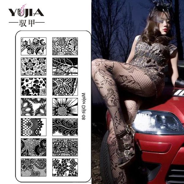 nail stamping plates template plaid flower patterns printing design stainless steel nail art image stencil big size, Silver;gold
nail stamping plates template plaid flower patterns printing design stainless steel nail art image stencil big size, Silver;gold