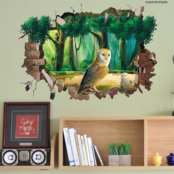 cartoon removable waterproof animal owl 3d new view wall sticker for kids rooms cute wall art vinyl decal living room home decoration
cartoon removable waterproof animal owl 3d new view wall sticker for kids rooms cute wall art vinyl decal living room home decoration