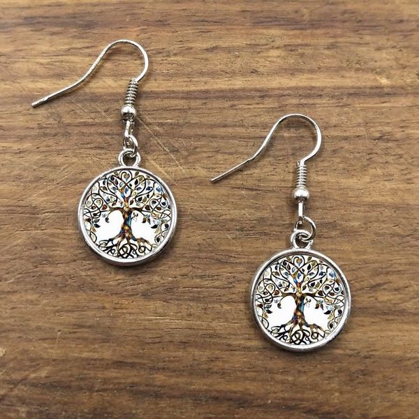 glass picture pendant earrings tree of life earrings glass pendant for women jewelry gifts, Silver
glass picture pendant earrings tree of life earrings glass pendant for women jewelry gifts, Silver