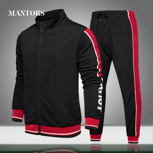 men tracksuit set new trend spring casual sporting suits outwear male solid splice two piece sets jackets+sweatpants clothing, Gray
men tracksuit set new trend spring casual sporting suits outwear male solid splice two piece sets jackets+sweatpants clothing, Gray