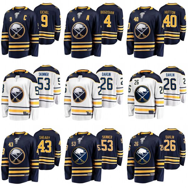 Jack Eichel Buffalo Sabres 50th Season Third Jersey Kyle Okposo Johan Larsson Scott Wilson Jake McCabe Navy Hockey Jerseys
Jack Eichel Buffalo Sabres 50th Season Third Jersey Kyle Okposo Johan Larsson Scott Wilson Jake McCabe Navy Hockey Jerseys