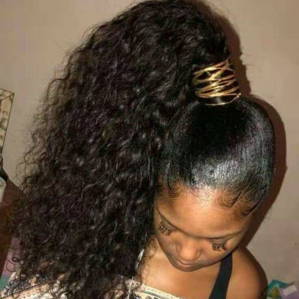 loose curly women ponytail human hairpiece 10a african human drawstring ponytail extension natural 1b for black women 160g
loose curly women ponytail human hairpiece 10a african human drawstring ponytail extension natural 1b for black women 160g
