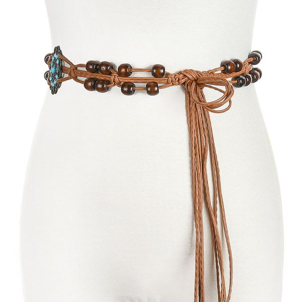 bohemian weave rope belt for women boho hand made personality beads lady creative design waist belts cinturon mujer bz58, Black;brown
bohemian weave rope belt for women boho hand made personality beads lady creative design waist belts cinturon mujer bz58, Black;brown