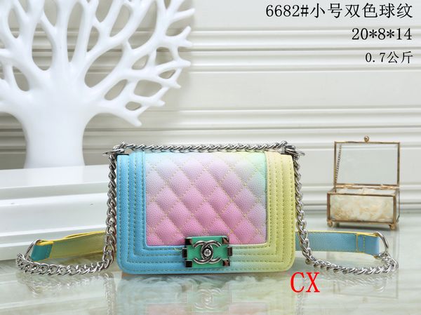 designer rainbow checked paris leather shoulder ladies handbag classic chain messenger bag wallet sy02
designer rainbow checked paris leather shoulder ladies handbag classic chain messenger bag wallet sy02