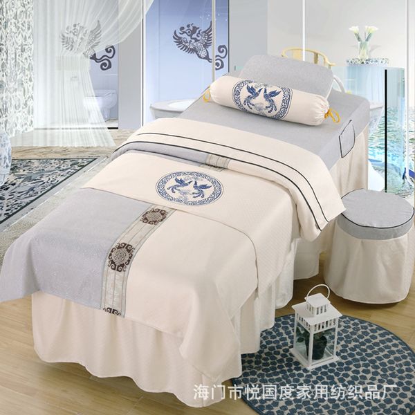 high-grade cotton linen beauty bedspread four-piece european-style simple beauty salon physiotherapy bed massage bed sheet six-piece set
high-grade cotton linen beauty bedspread four-piece european-style simple beauty salon physiotherapy bed massage bed sheet six-piece set
