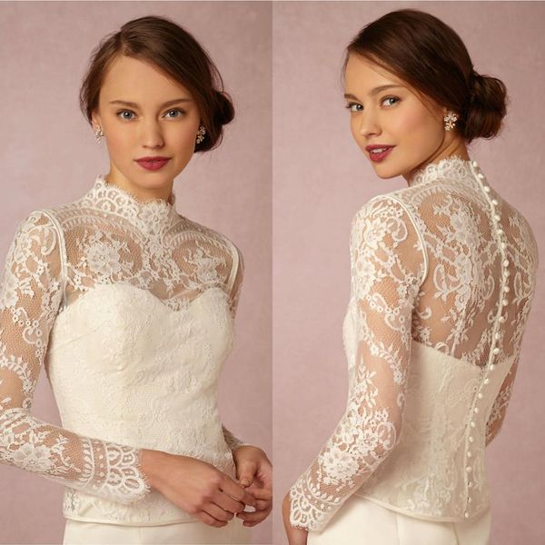 high neck bridal wraps long sleeve wedding lace applique jackets bridal jacket bolero jacket plus size
high neck bridal wraps long sleeve wedding lace applique jackets bridal jacket bolero jacket plus size