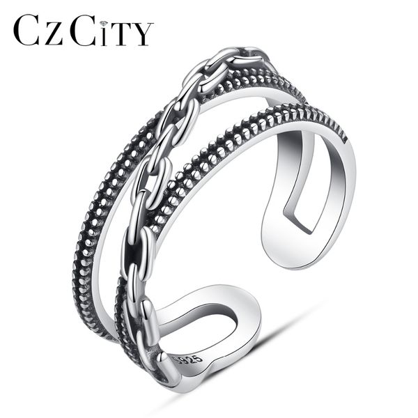 czcity female authentic 925 sterling silver finger rings hiphop style hollow design carving s925 bague femme de marque de luxe, Golden;silver
czcity female authentic 925 sterling silver finger rings hiphop style hollow design carving s925 bague femme de marque de luxe, Golden;silver