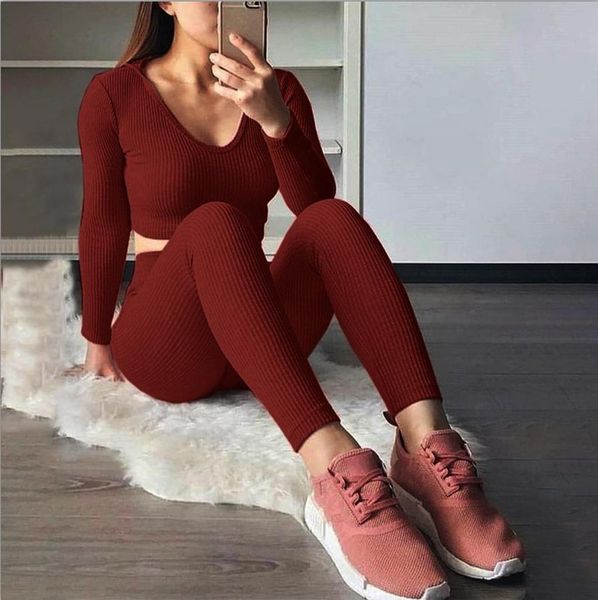 winter tracksuit 2 piece pant suits for women knitted long sleeve two piece set and pants women suit outwear korean, White;black 
winter tracksuit 2 piece pant suits for women knitted long sleeve two piece set and pants women suit outwear korean, White;black