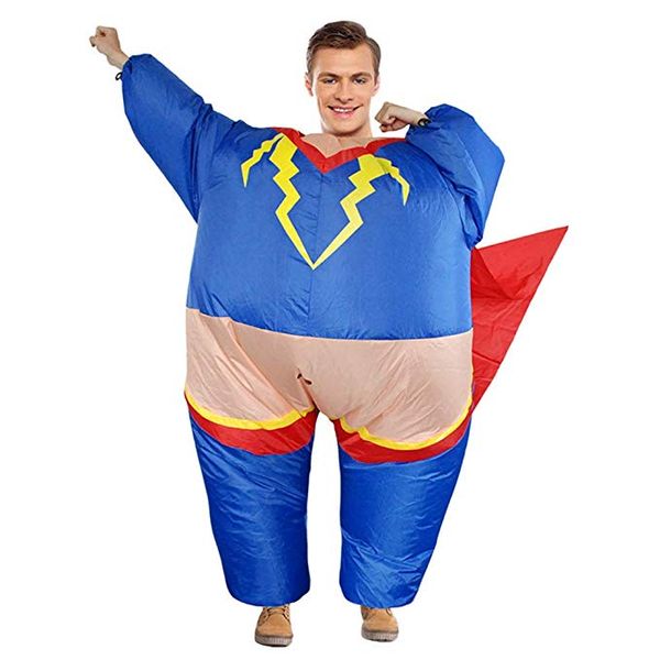 inflatable super man costume blow up suit halloween cosplay party fancy dress inflatable costume christmas gift, Black;red
inflatable super man costume blow up suit halloween cosplay party fancy dress inflatable costume christmas gift, Black;red