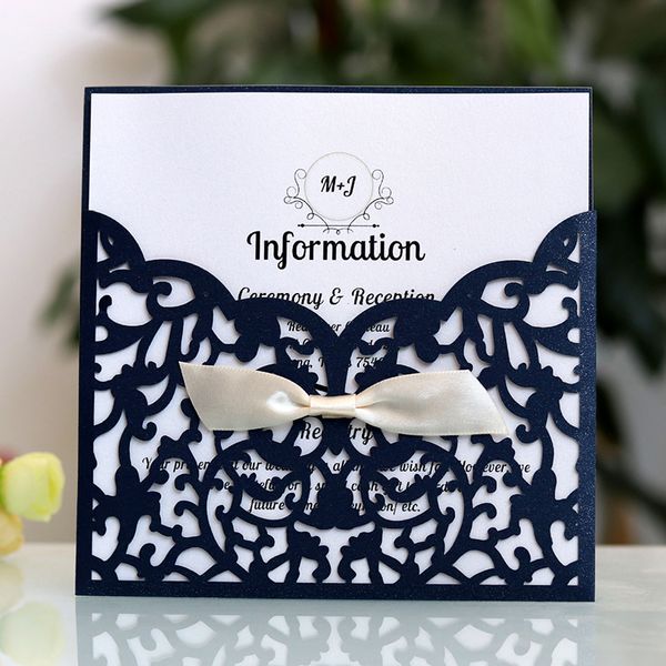Custom personalized gold Wishmade Hollow wedding invitation Card with envelopes Engagement Marriage Birthday Wedding Suppliers Accessory
Custom personalized gold Wishmade Hollow wedding invitation Card with envelopes Engagement Marriage Birthday Wedding Suppliers Accessory