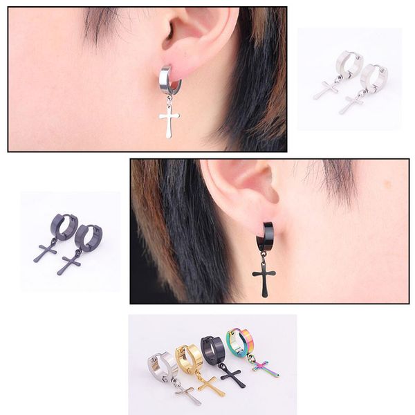 selling accessories creative shiny side cross pendant men and women-ear clip foreign trade trendy earrings wholes, Golden;silver
selling accessories creative shiny side cross pendant men and women-ear clip foreign trade trendy earrings wholes, Golden;silver
