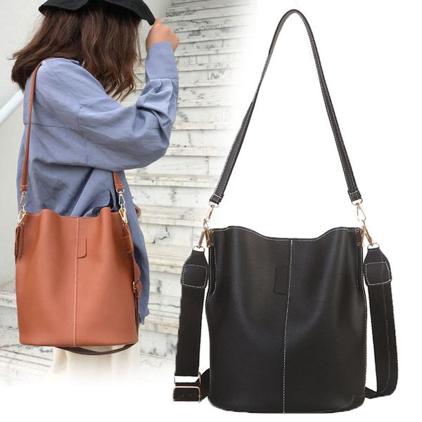 women shoulder bag cross body black bucket handbags for woman 2020 good quality double strap ladies tote vintage high capacity
women shoulder bag cross body black bucket handbags for woman 2020 good quality double strap ladies tote vintage high capacity