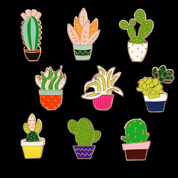 japanese style cactus lapel pins colorful enamel forest plant brooches bonsai alloy badge fashion pins up jewelry, Gray
japanese style cactus lapel pins colorful enamel forest plant brooches bonsai alloy badge fashion pins up jewelry, Gray