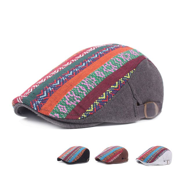 newsboy cap adjustable women men beret cap hats sun proof casual plaid flat caps for men outing cotton peaked visors, Blue;gray
newsboy cap adjustable women men beret cap hats sun proof casual plaid flat caps for men outing cotton peaked visors, Blue;gray