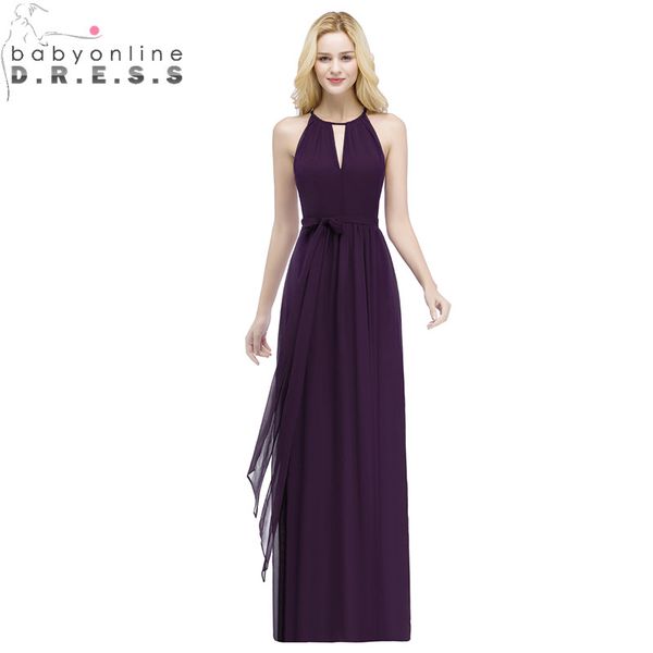 babyonlinedress purple halter neck bow tie bridesmaid dresses chiffon wedding party dresses robe demoiselle d'honneur cps868, White;pink
babyonlinedress purple halter neck bow tie bridesmaid dresses chiffon wedding party dresses robe demoiselle d'honneur cps868, White;pink