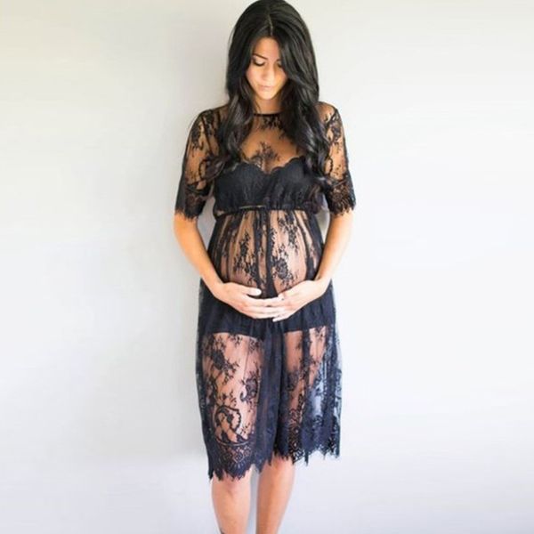maternity dresses pgraphy props lace fancy pregnant dress pregnancy dress for p shoot swimsuit cover coat black, White
maternity dresses pgraphy props lace fancy pregnant dress pregnancy dress for p shoot swimsuit cover coat black, White