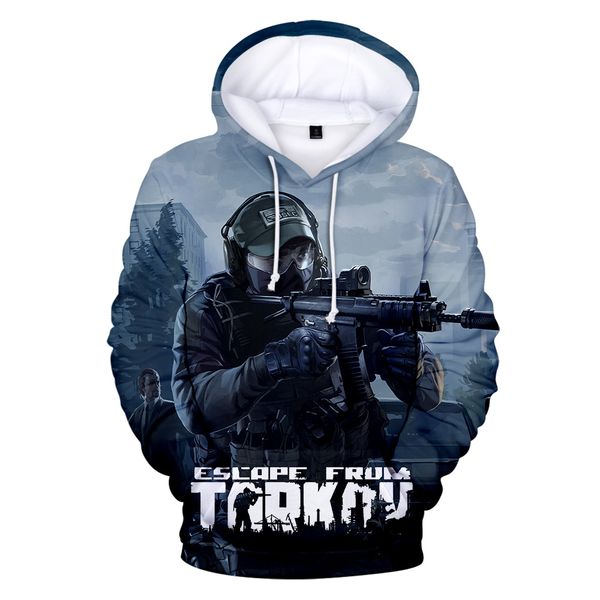 2019 the latest hip hop casual 3d hooded sweatshirt 3d game escape from tarkov men and women printing men's hooded sweatshirt, Black
2019 the latest hip hop casual 3d hooded sweatshirt 3d game escape from tarkov men and women printing men's hooded sweatshirt, Black
