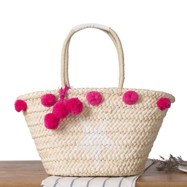 2019 summer beach straw tote bags handbags women famous brand designers pompom tote shoulder bag ladies casual large capacity woven handbag
2019 summer beach straw tote bags handbags women famous brand designers pompom tote shoulder bag ladies casual large capacity woven handbag