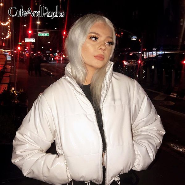 women's down & parkas thicken warm cotton clothing two-color optional short coat casual basic normal pleated streetwear big pockets co, Black
women's down & parkas thicken warm cotton clothing two-color optional short coat casual basic normal pleated streetwear big pockets co, Black