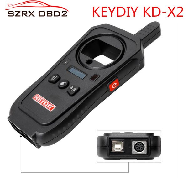 

2019 obd2 car diagnostic tool keydiy kd-x2 car key garage door remote kd x2 generater/chip reader/frequency