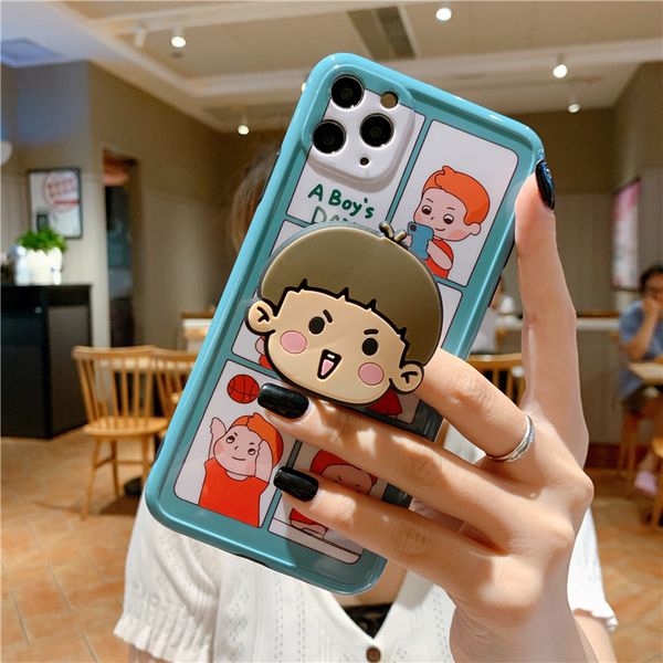 new cartoon boy girl with kickstand imd soft case phone cases for iphone 11 pro iphone 11 x pro max case
new cartoon boy girl with kickstand imd soft case phone cases for iphone 11 pro iphone 11 x pro max case