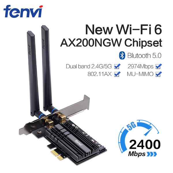двухдиапазонный 2400mbps wifi 6 ax200ngw pci-e 1x беспроводной адаптер 2.4g / 5 ггц 802.11ac / топор bluetooth 5.0 для ax200 сетевой карты
двухдиапазонный 2400mbps wifi 6 ax200ngw pci-e 1x беспроводной адаптер 2.4g / 5 ггц 802.11ac / топор bluetooth 5.0 для ax200 сетевой карты