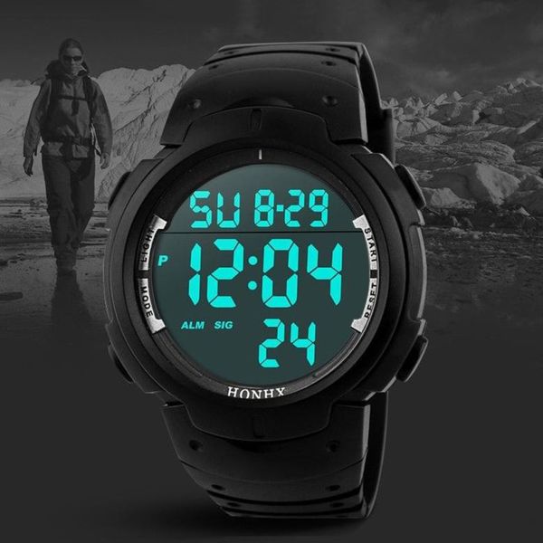 honhx fashion brand waterproof men's boy watch lcd digital satch date rubber sport mens clock wrist watches zegarek, Slivery;brown
honhx fashion brand waterproof men's boy watch lcd digital satch date rubber sport mens clock wrist watches zegarek, Slivery;brown