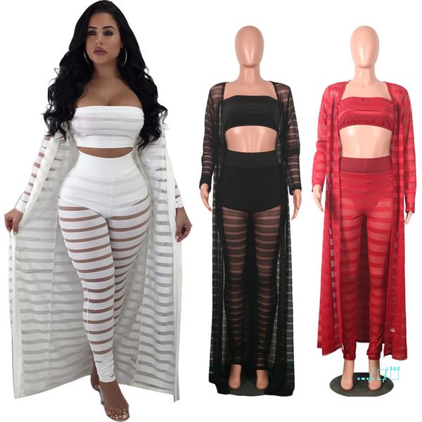 women three piece outfits night club fashion bodycon lace hollow plus size see-through cloak tube leggings set new 3 color c3274, White
women three piece outfits night club fashion bodycon lace hollow plus size see-through cloak tube leggings set new 3 color c3274, White