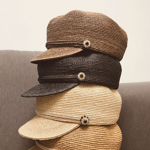 202005- jun32 japanese style hand woven raffia grass rhinestone flower visors cap women octagonal hat, Blue;gray
202005- jun32 japanese style hand woven raffia grass rhinestone flower visors cap women octagonal hat, Blue;gray